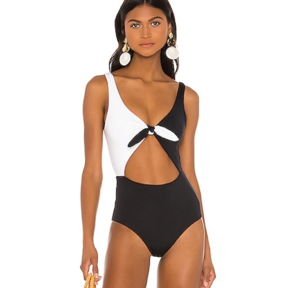L*Space one piece knot swimsuit size large
